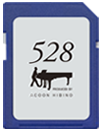 付属の528Hz専用SDカード